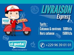 Livraison à domicile Cotonou